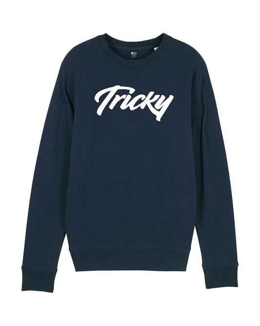 LARGE LOGO SWEATSHIRT NAVY WHITE