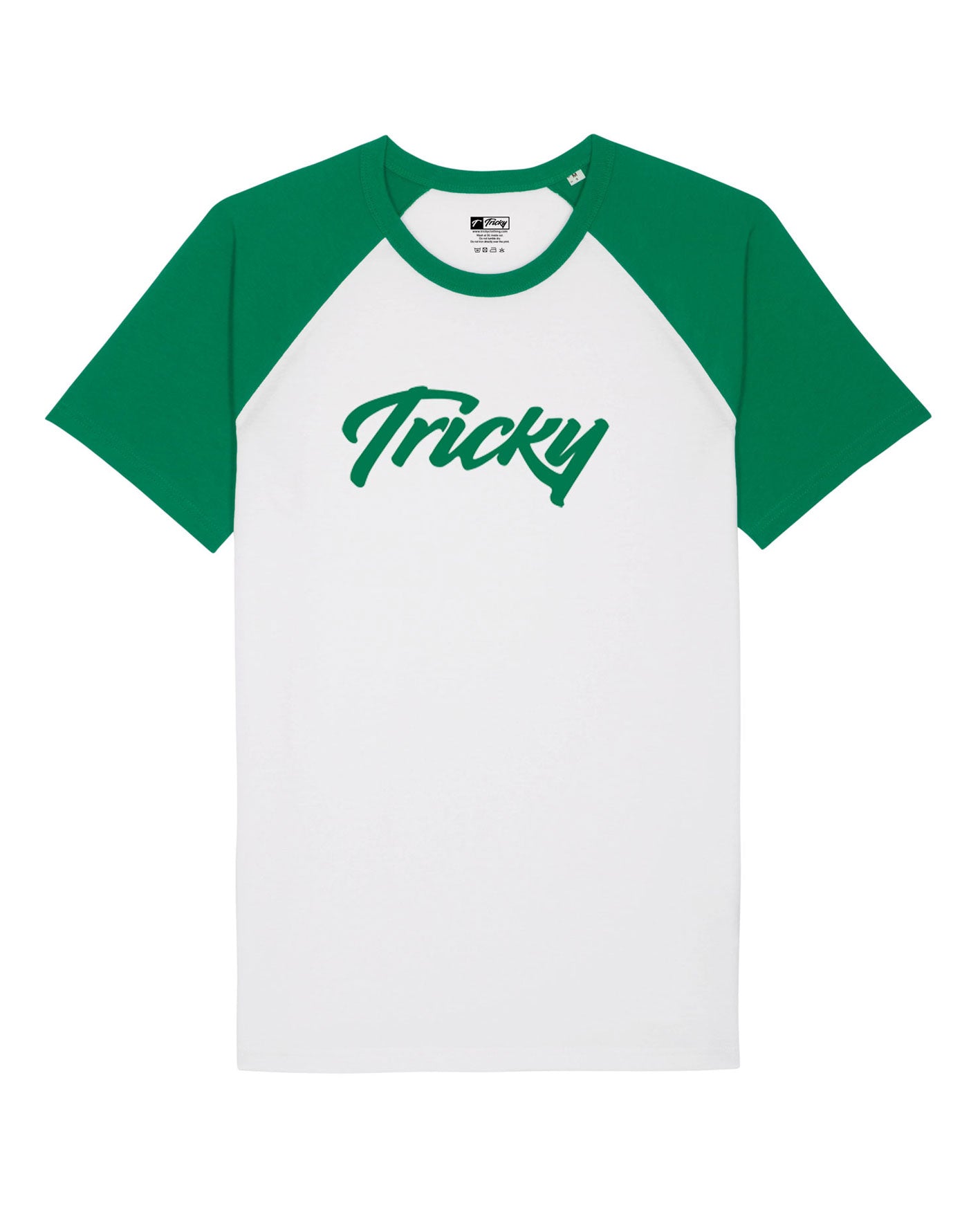 BASEBALL TWINSET LARGE LOGO WHITE GREEN