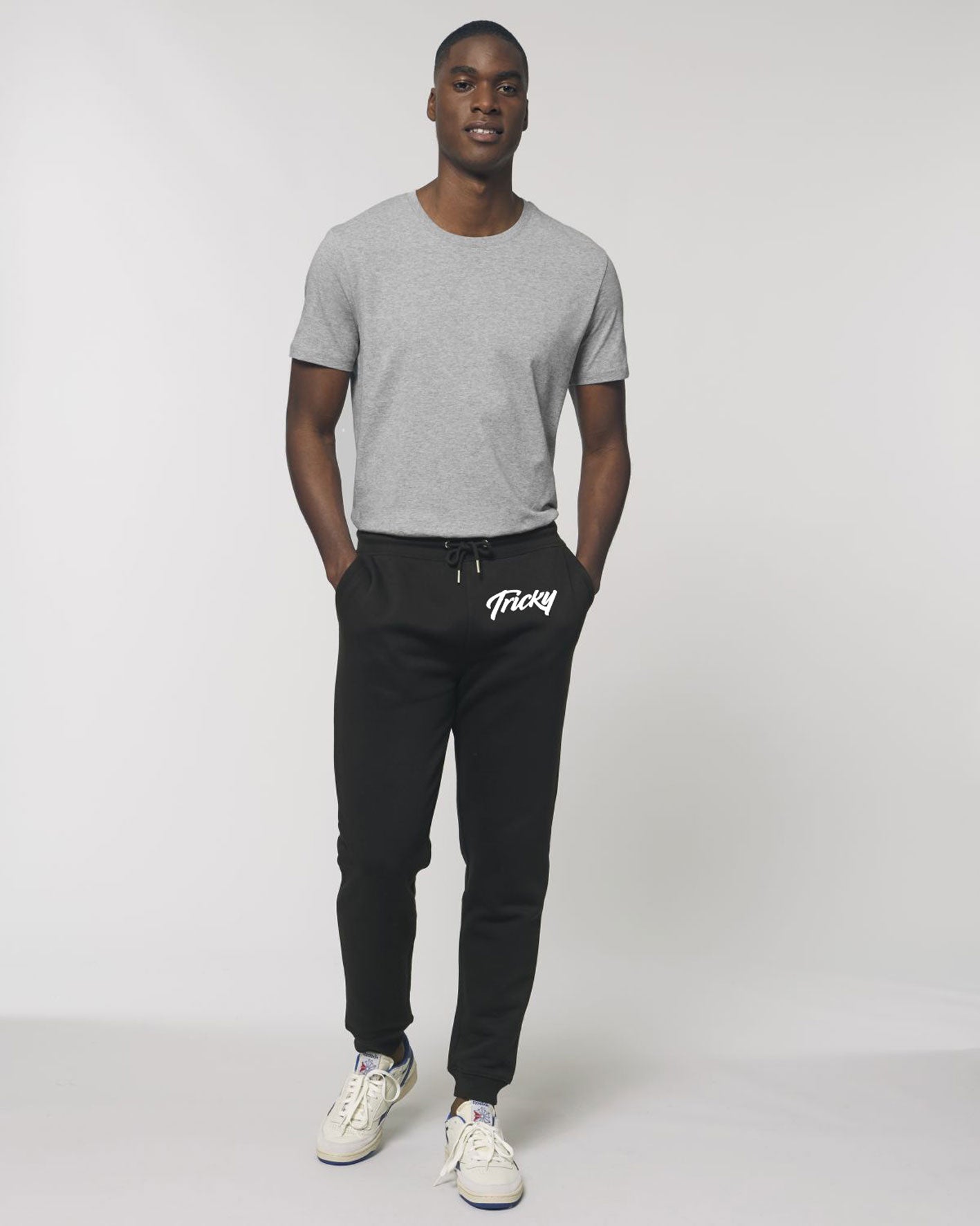 ORIGINAL LOGO JOGGER BLACK WHITE