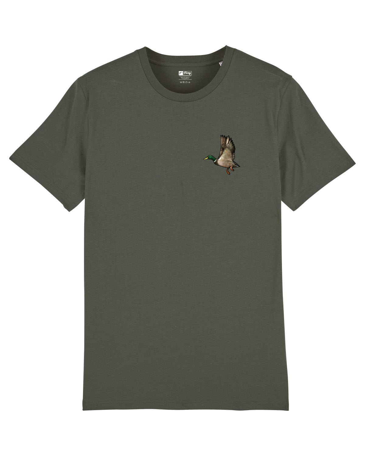 DUCK 2 CHEST T SHIRT KHAKI