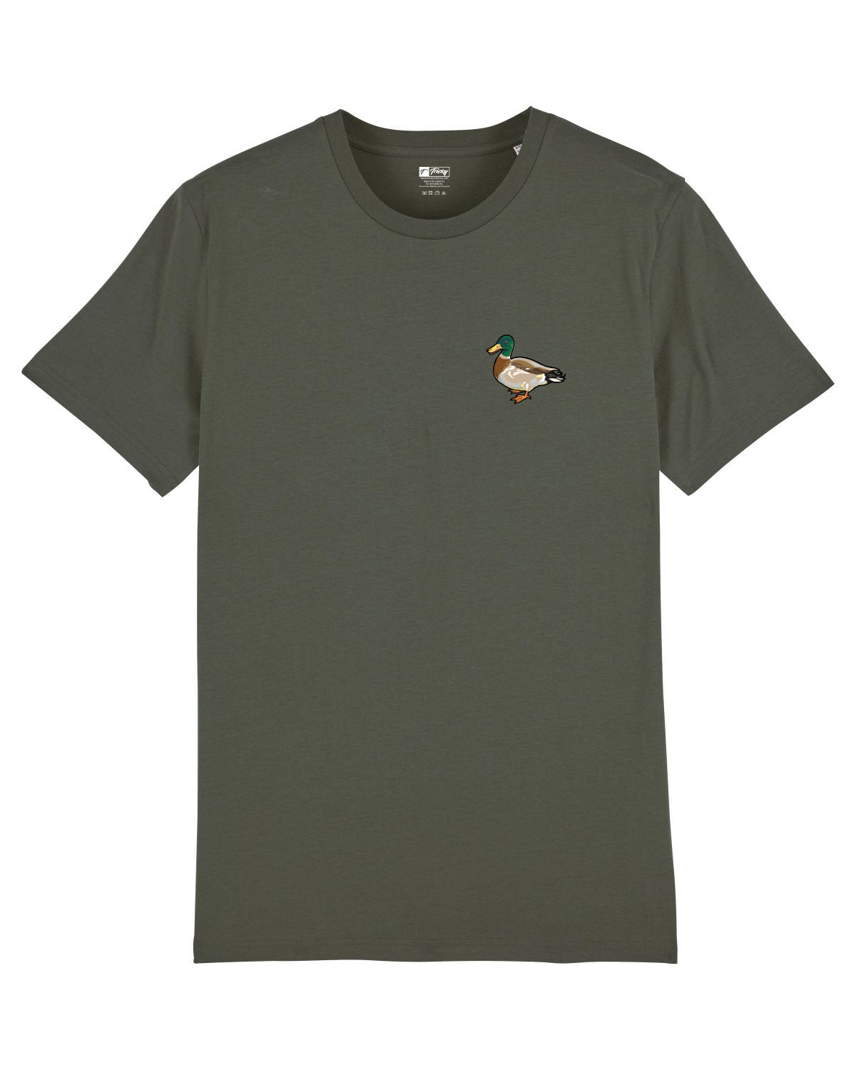 DUCK CHEST T SHIRT KHAKI