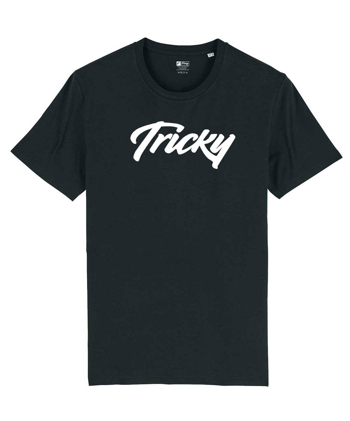 ORIGINAL LARGE LOGO T SHIRT BLACK WHITE