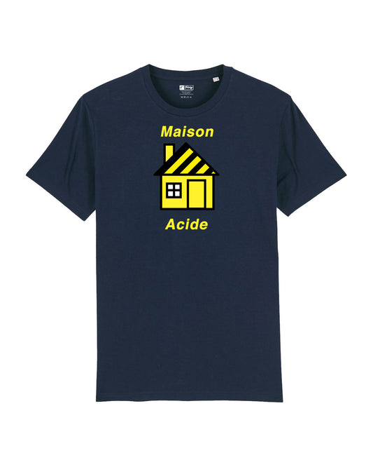 MAISON ACIDE T SHIRT NAVY