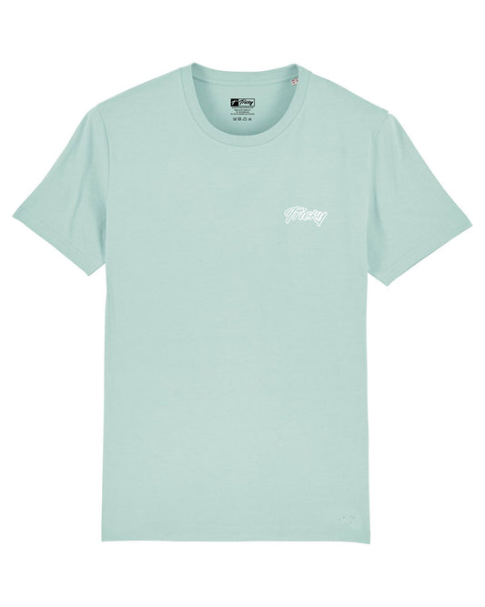 OUTLINE CHEST LOGO T SHIRT CARIBBEAN BLUE