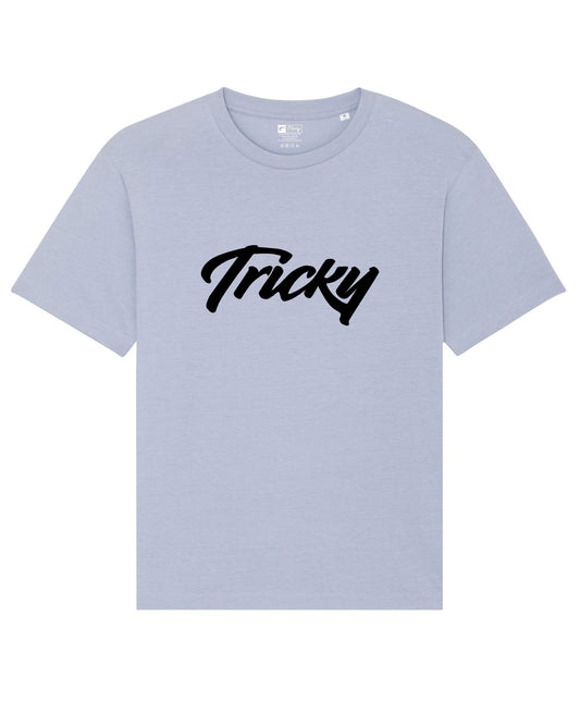 SUMMER LARGE LOGO T SHIRT SERENE BLUE BLACK