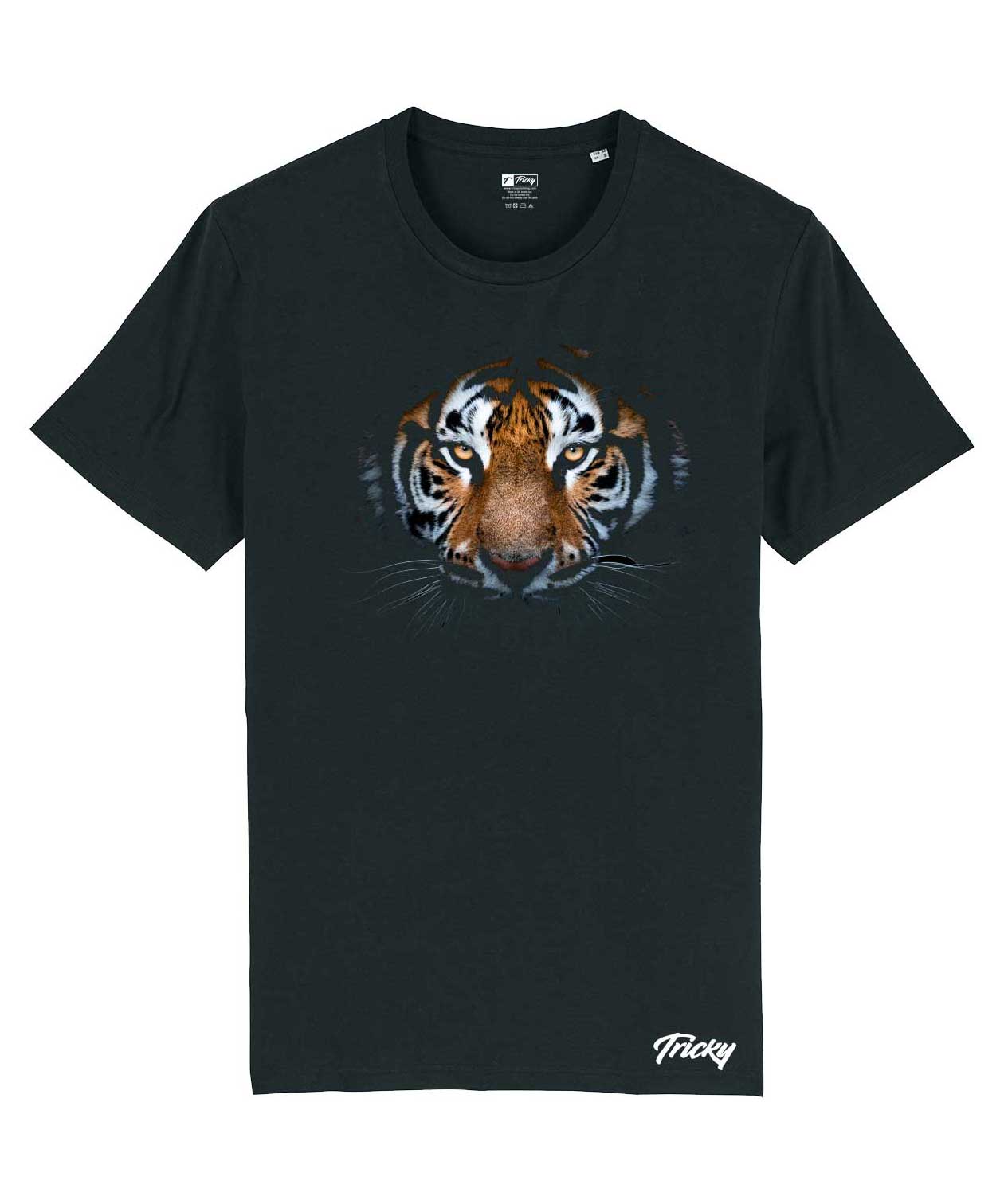 TIGER T SHIRT BLACK